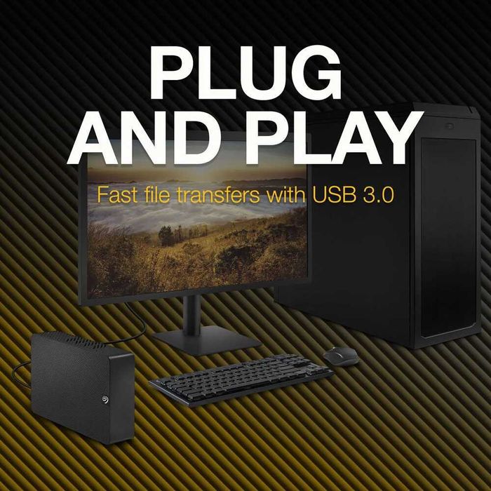 Внешний жёсткий диск 12Tb Seagate Expansion. Есть доставка