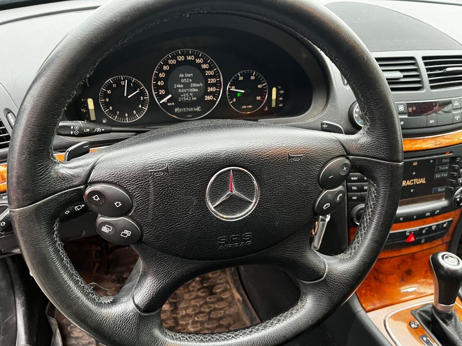 Mercedes e class facelift  2007 Decembrie