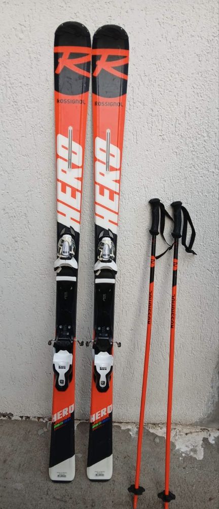 Ски за юноши Rossignol Hero 150 + щеки