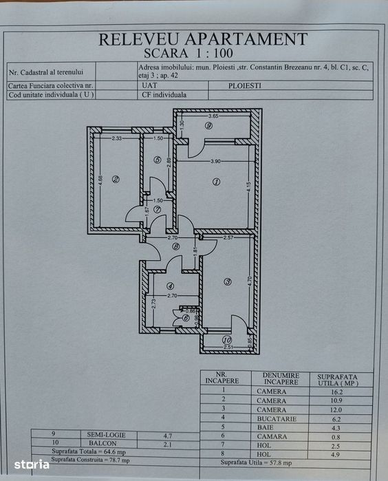 Apartament de vanzare