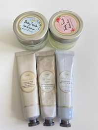 Set Sabon scrub si creme