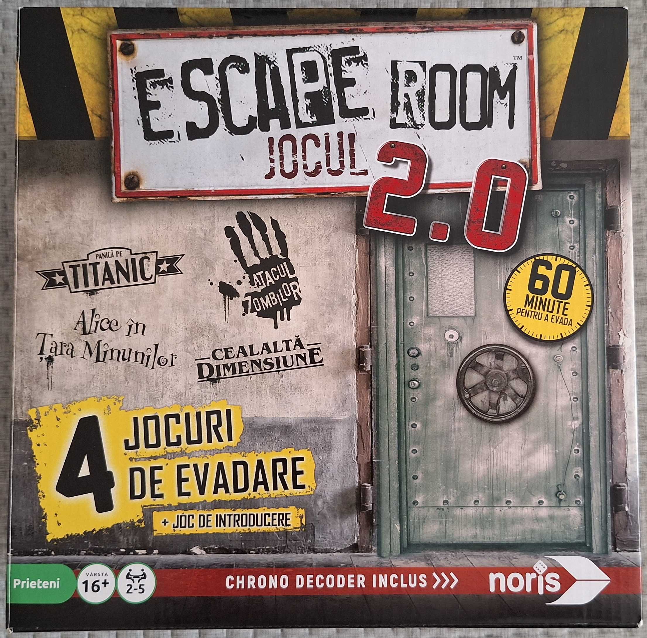 Joc Escape Room Jocul 2.0 limba romana