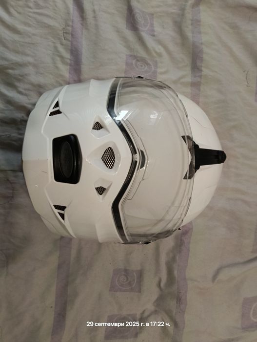 Модуларна  каска Caberg duke white metal размер L