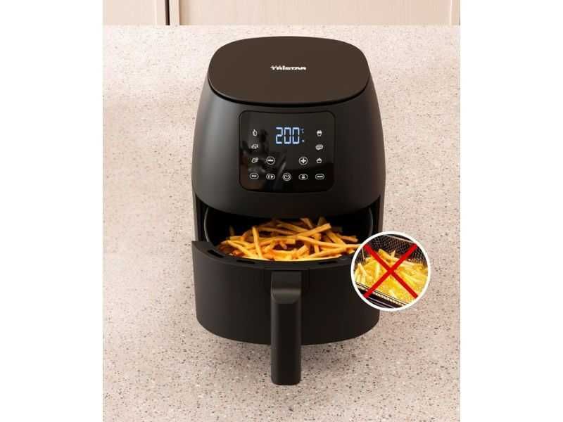 Мини Еър Фрайър Tristar FR-9015 - 2 л, 1500 W, Черен
