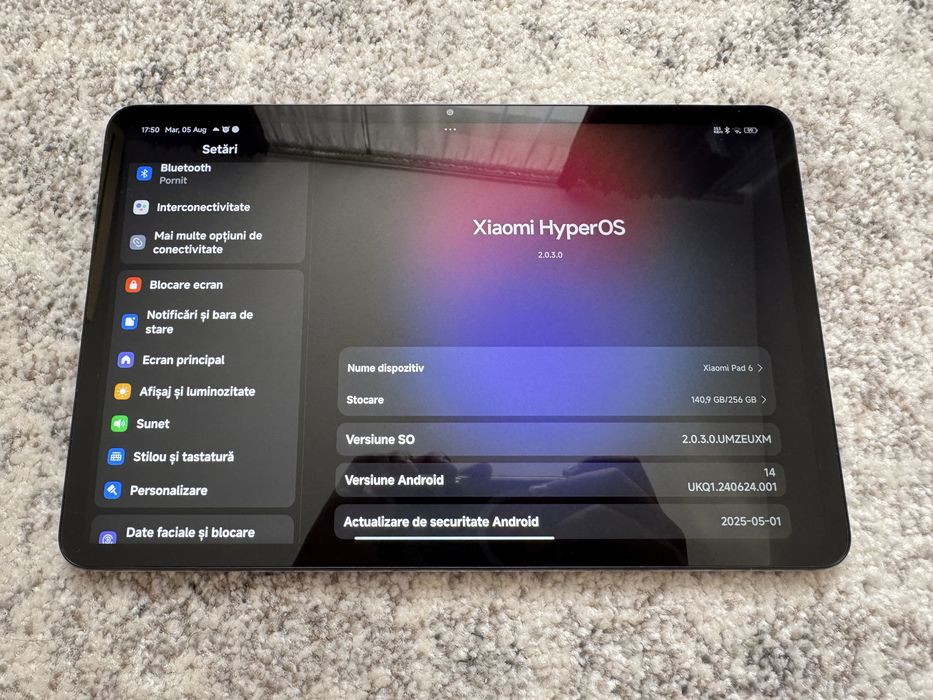 Xiaomi Pad 6 256GB, 8GB RAM, Gravity Gray