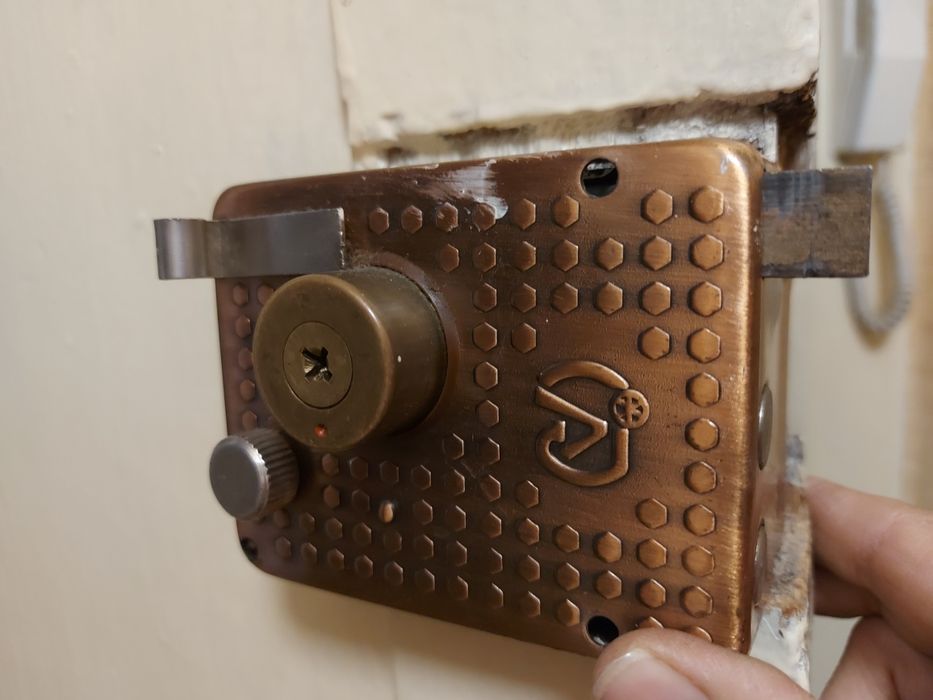 Дверной замок с ключами