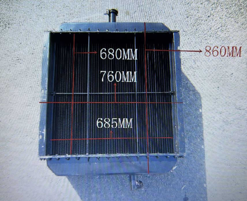Радиатор  погрузчик Китайский XCMG LW321F