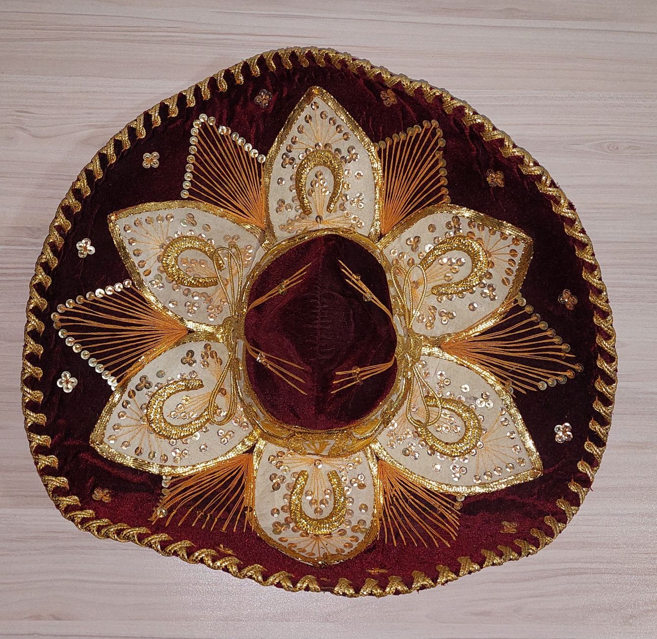 Мексиканска шапка тип собреро 3бр