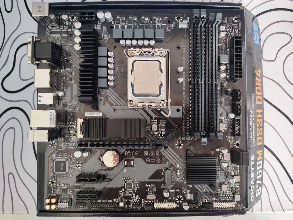 Комплект  i5-13400, Gigabyte B760M DS3H, 16DDR4, кулер