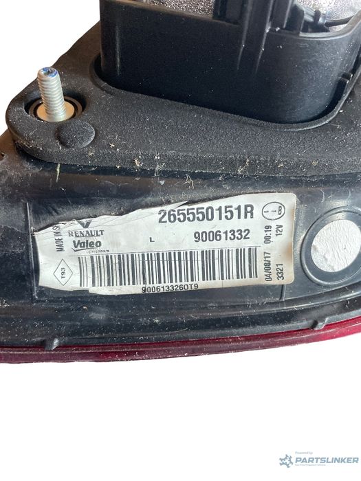Lampa spate / Stop stanga spate RENAULT KADJAR 2015+