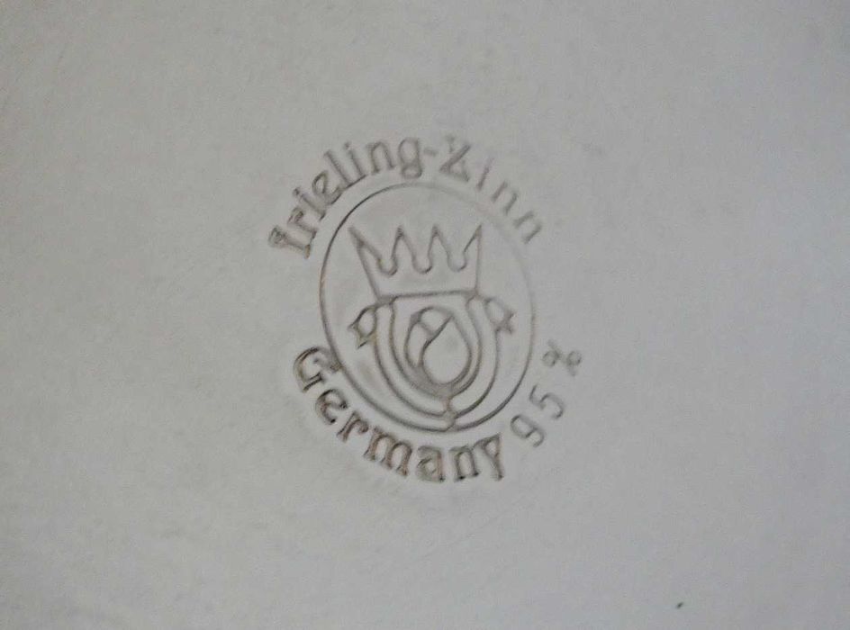 Халба от калай Lindenwirtin,семейство,калаена сватба.