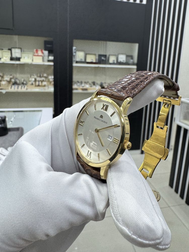 Золотые Часы Maurice Laxroix 18k 750Пробы