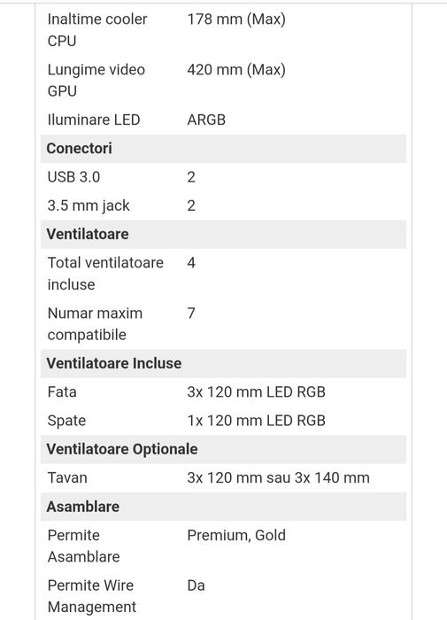 Carcasa SilentiumPC Signum SG7V EVO TG ARGB