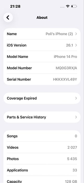 Iphone 14 Pro Deep Purple
