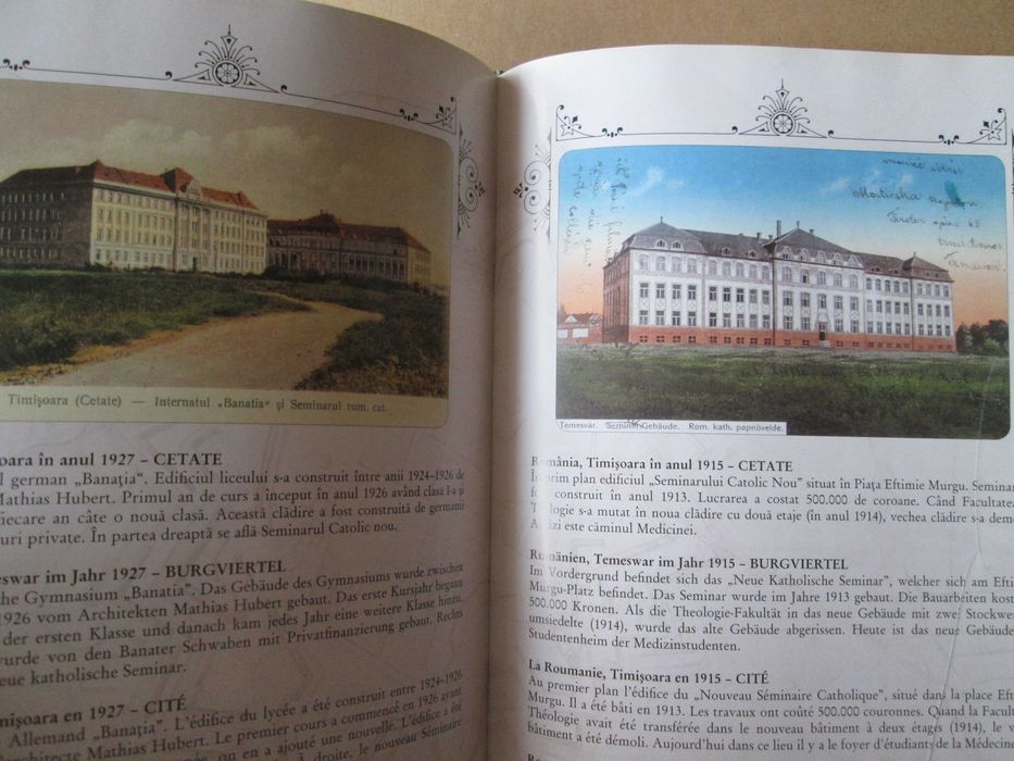 Carte , Monografie despre Timisoara: Octavian Lescu, Album Timisorean.
