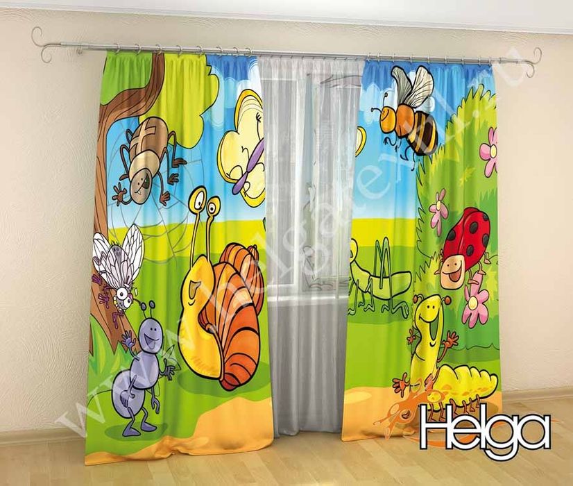 Шторы в детскую комнату