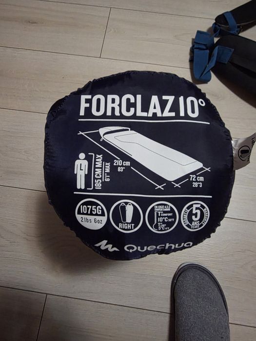 Sac de dormit Forclaz 10 nou, nefolosit