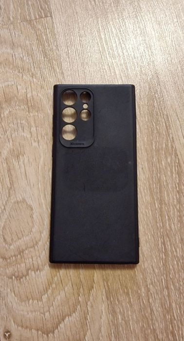 Husă samsung Galaxy S22/s23 /s24 Ultra Black silicone cover.