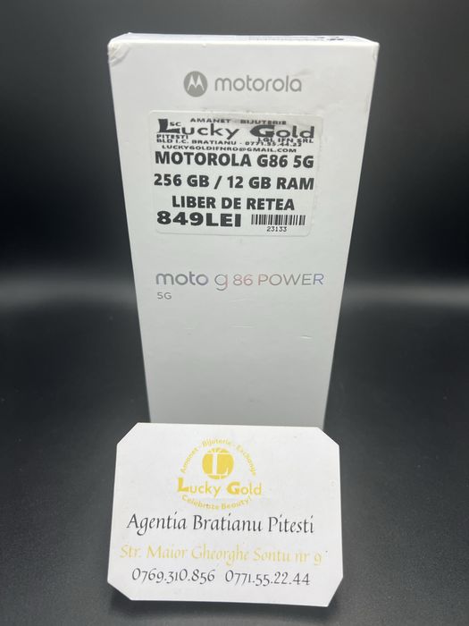 Motorola G86 Power 5g 256gb 12gb Ram liber de retea cod produs 23133