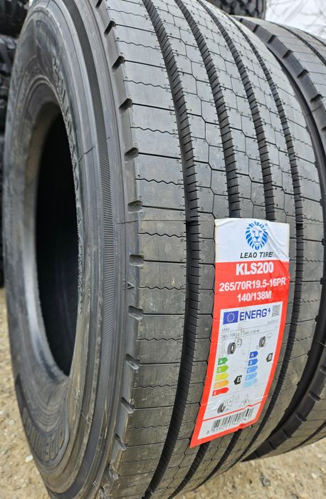 265/70 R19.5, 140/138M, LEAO, Anvelope directie M+S, 14 pliuri