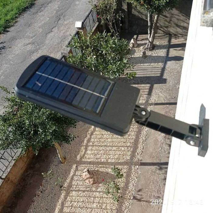 SET 4 Lampi solare LED Gradina / Exterior / Puternice  JORTAN® 120SMD