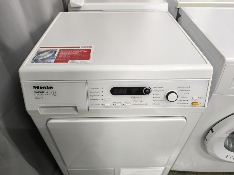 Сушилня Miele T 8861 WP - 8кг. А+ термопомпа.