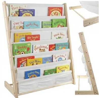 Стелаж тип органайзер за детски книжки
