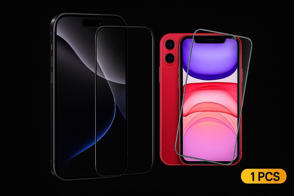 СТЪКЛЕН ПРОТЕКТОР - iPhone 12, 13, 14, 15, 16, Pro, ProMax