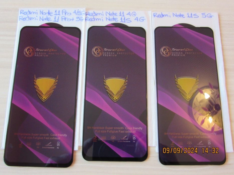 Xiaomi Redmi Note 11 11S 11 Pro 11 Pro+ / OG PREMIUM Стъклен протектор