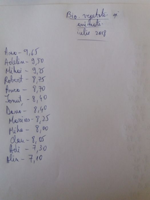 Meditații  biologie