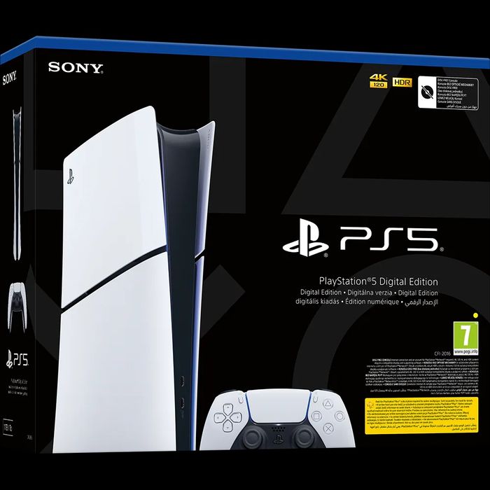 Consola PlayStation 5 Slim Digital Edition, 1TB, sigilat + garanție!