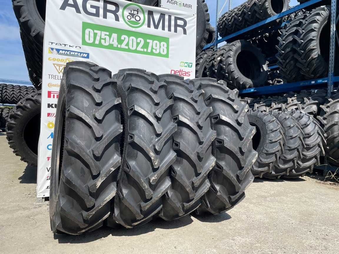 Cauciucuri noi 16.9-34 cu 8 pliuri marca CEAT pentru tractor spate