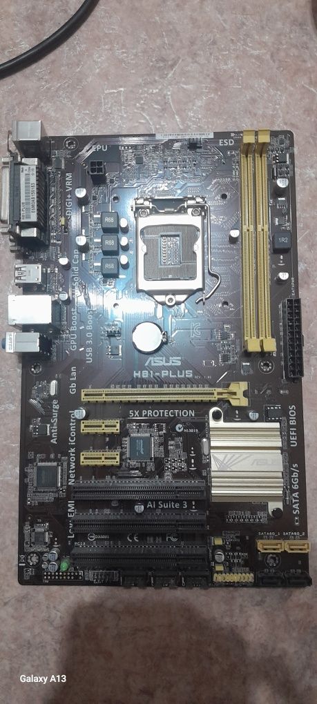 Intel Core i7 4770 Asus H81 Plus