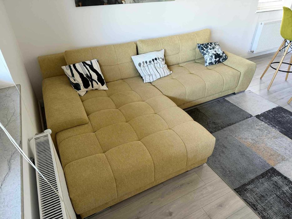 Coltar extensibil cu lada de depozitare