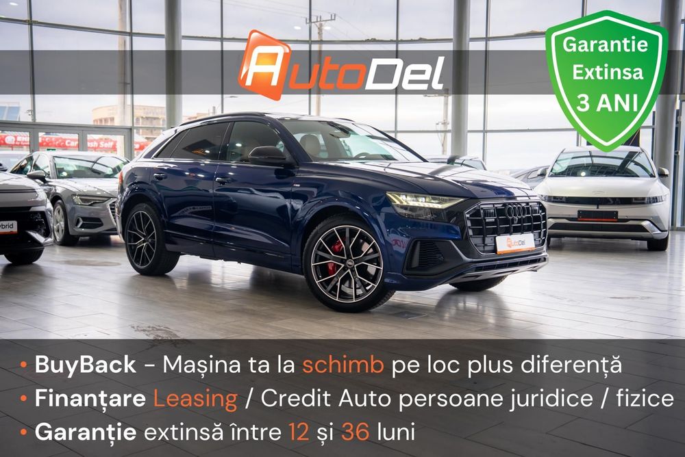 Audi Q8 Q8 55TFSIe / Matrix LED / S-Line / Head-Up / Cameră / Panoramic