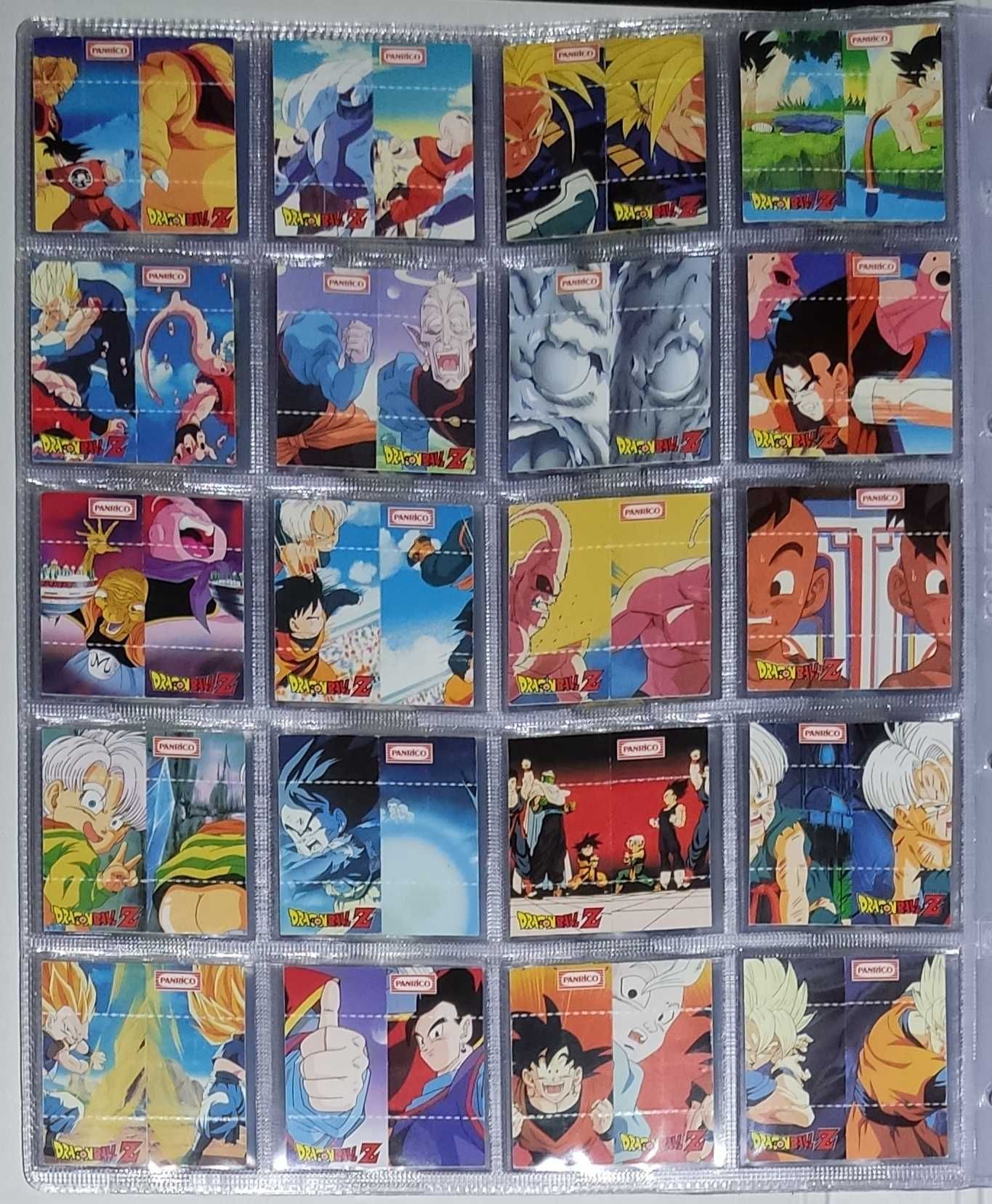Colectie 40/40 Completa Rara Flip-Flop Dragon Ball Z (DBZ) Panrico '89