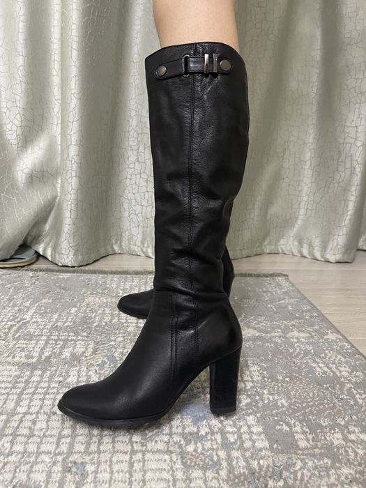 Сапоги кожаные. Качественное, турецкий