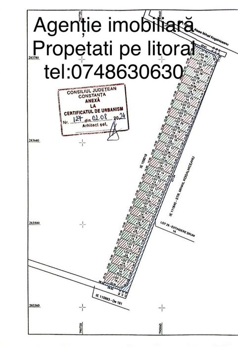 Teren Tuzla intravilan 655mp 14000euro Oferta