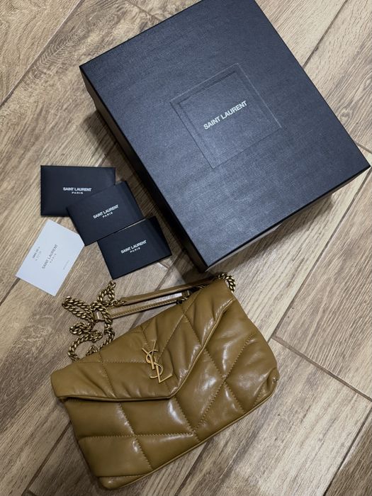 Чанта Saint Laurent YSL Puffer Toy