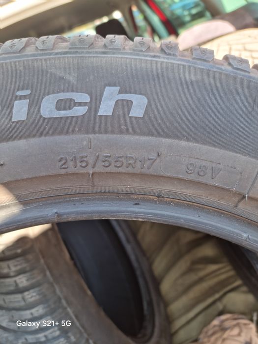 Зимни гуми 215 55 17 BF Goodrich G Force winter 2 , четири броя
