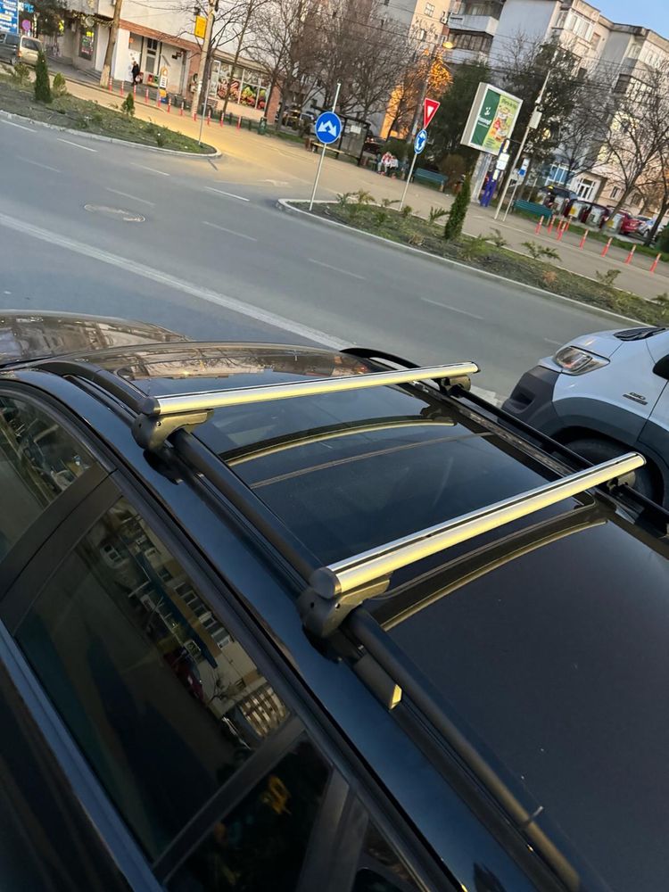 Bari  transversale BMW E91 originale , din aluminiu si cheile