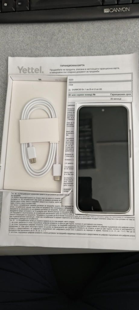 Samsung A 54 5G в гаранция от  Yettel 8GB/128GB
