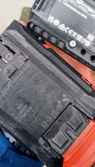 Filetanta impact biti hilti sid6 22 nuron an 2024+ baterie 5 amperi