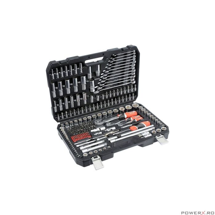 Trusa YATO XXL 216pcs Chei Fixe Tubulare