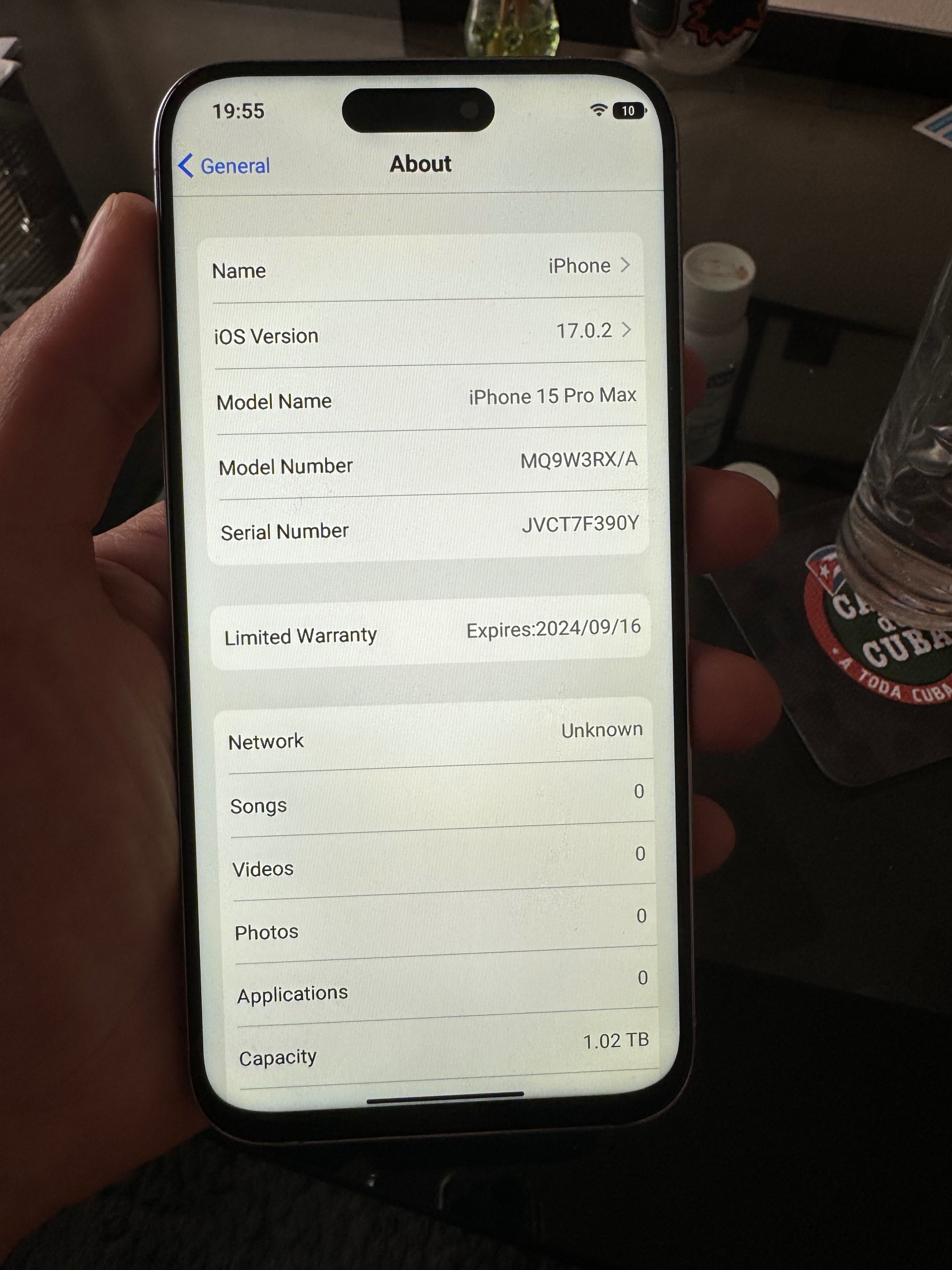 iPhone 15 pro max 1 tb
