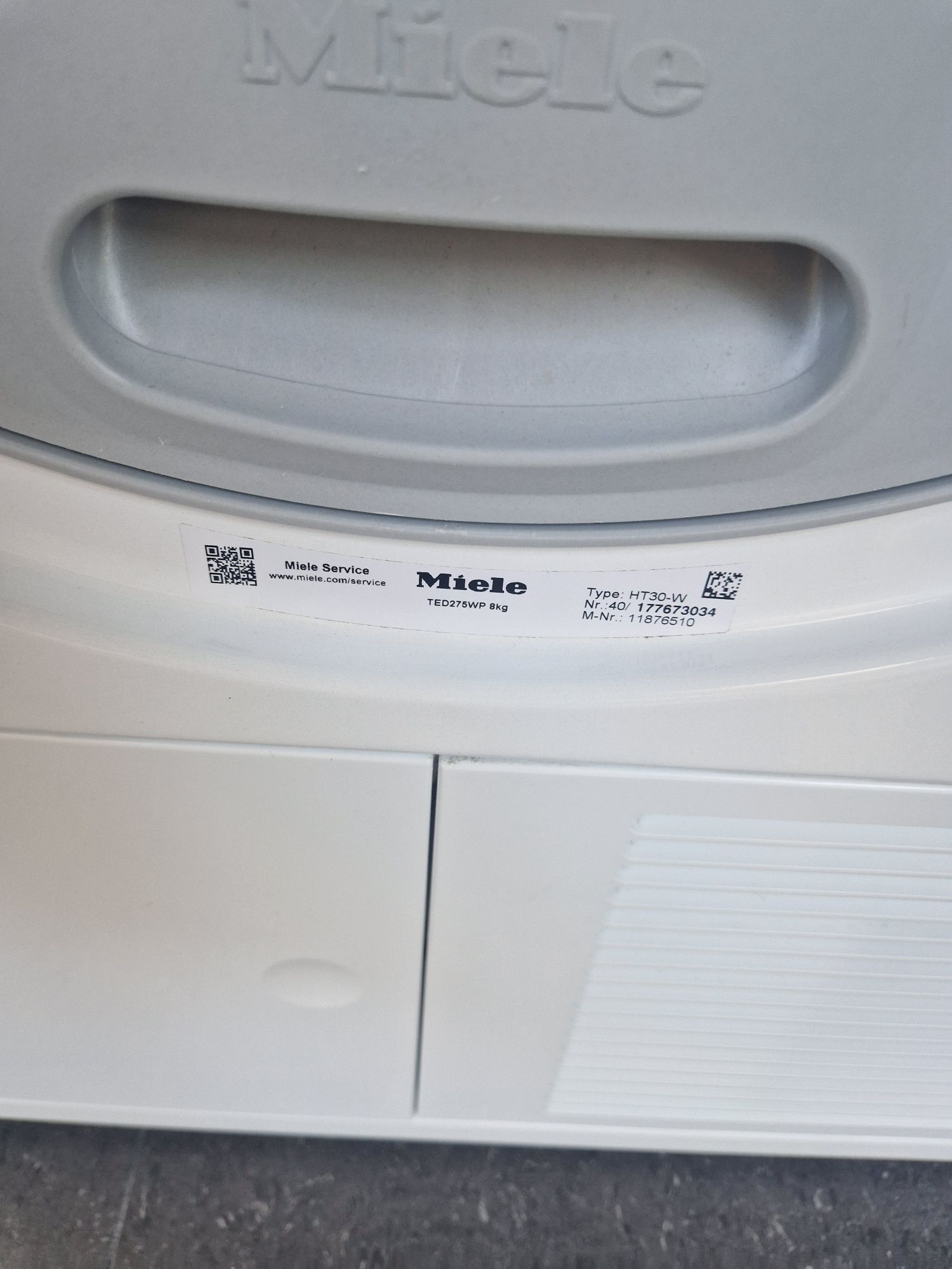 Сушилня Miele T 1 8 кг А+++ Термопомпа