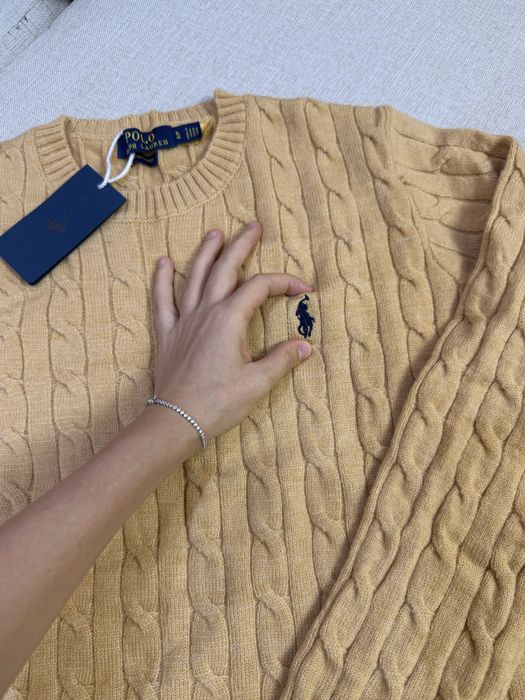 Pulover Polo Ralph Lauren - marimea S - galben mustar