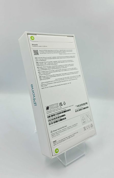 iPhone 16 Teal, 100% Baterie, 128GB, Nou/Sigilat