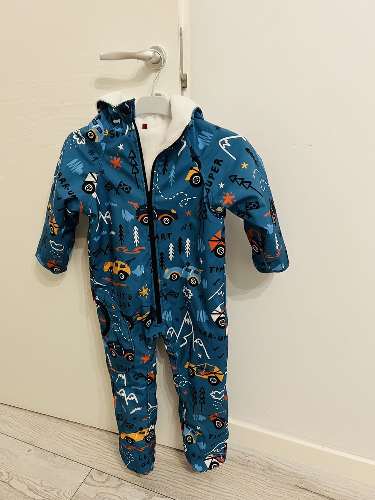 Costum Softshell Schi/ Sanie Mașini Copii