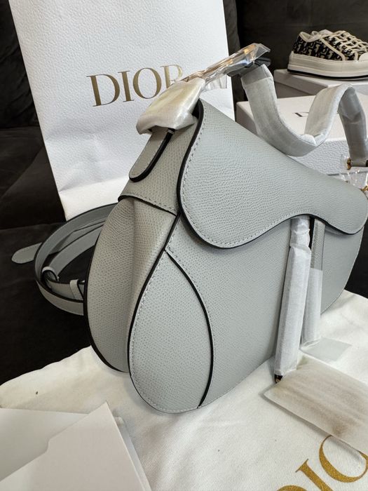 Poseta Dior Saddle - 25cm/piele naturalafull box